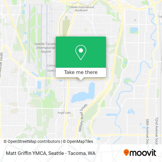 Mapa de Matt Griffin YMCA
