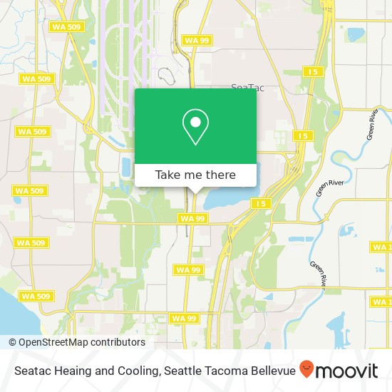 Seatac Heaing and Cooling map