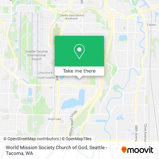 World Mission Society Church of God map