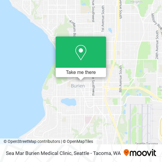 Mapa de Sea Mar Burien Medical Clinic