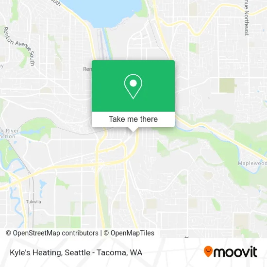Mapa de Kyle's Heating