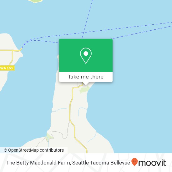 The Betty Macdonald Farm map