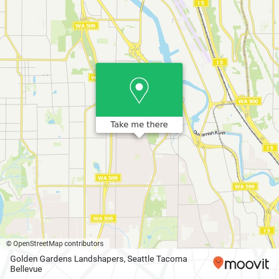 Golden Gardens Landshapers map