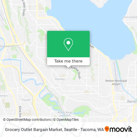 Grocery Outlet Bargain Market map