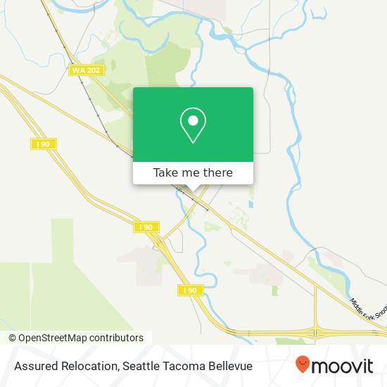 Assured Relocation map