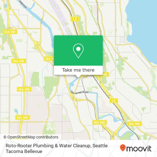 Mapa de Roto-Rooter Plumbing & Water Cleanup