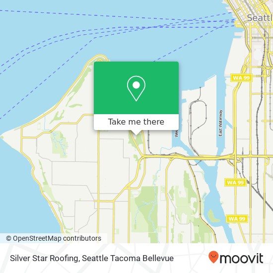 Mapa de Silver Star Roofing