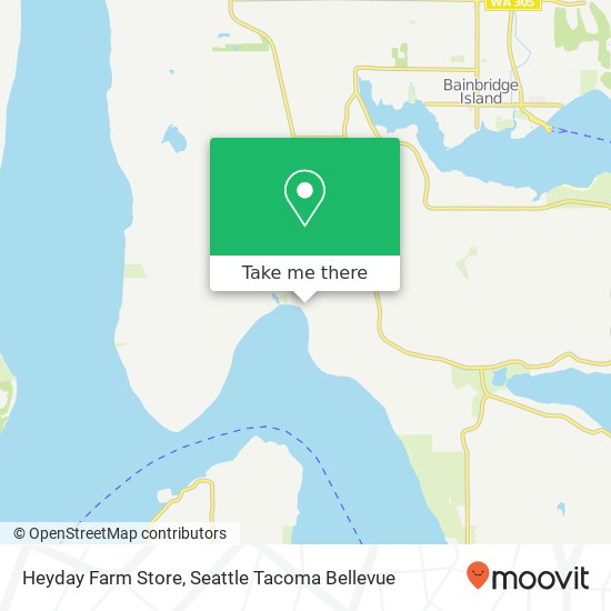 Heyday Farm Store map