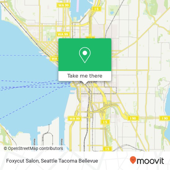 Mapa de Foxycut Salon