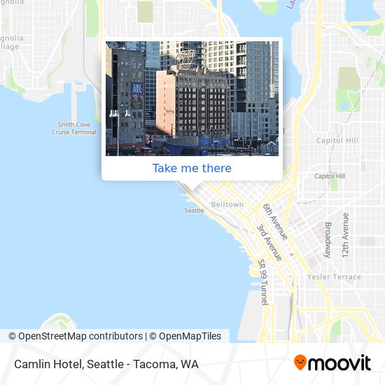 Camlin Hotel map