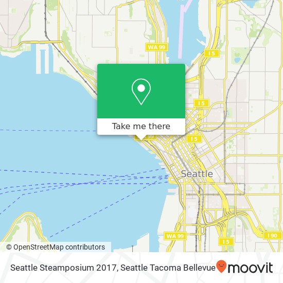 Seattle Steamposium 2017 map