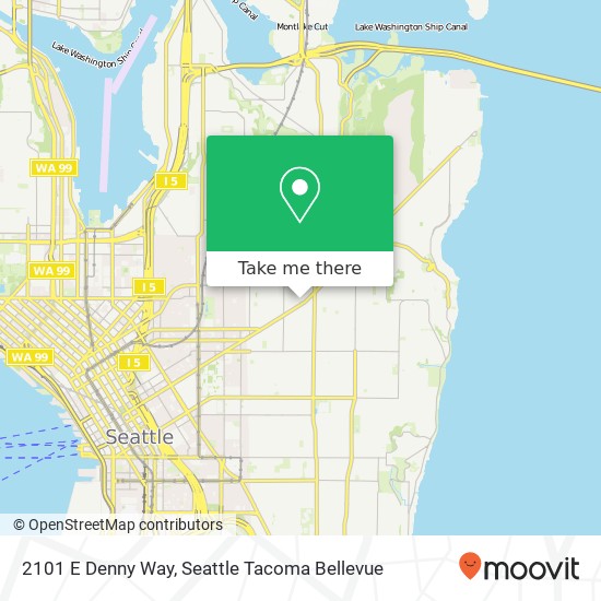 2101 E Denny Way map