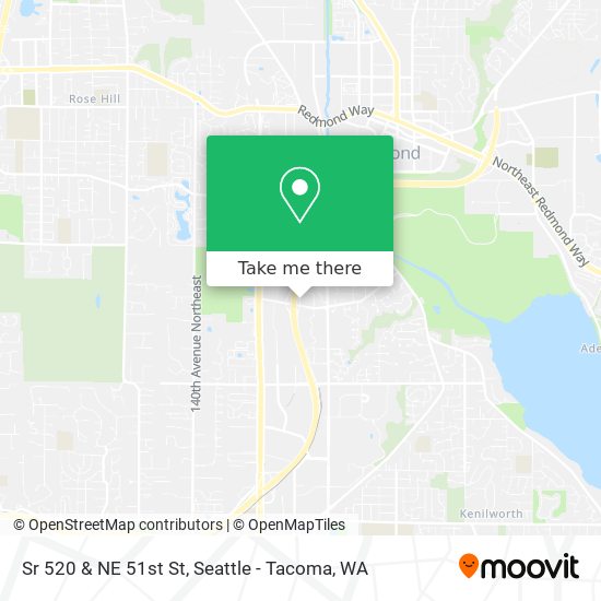 Mapa de Sr 520 & NE 51st St