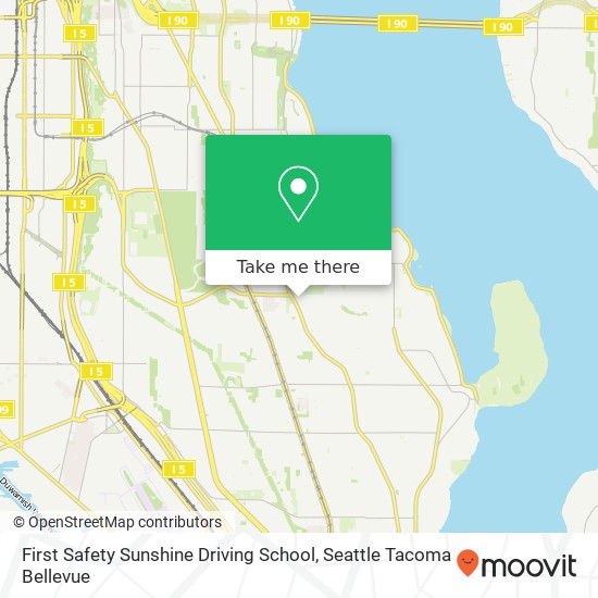 First Safety Sunshine Driving School map