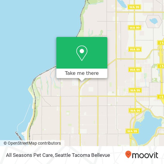 All Seasons Pet Care map