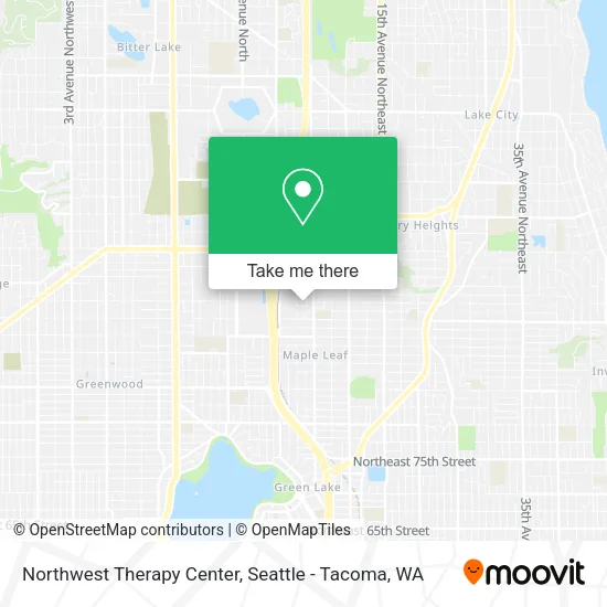 Mapa de Northwest Therapy Center