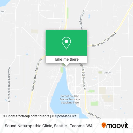 Sound Naturopathic Clinic map