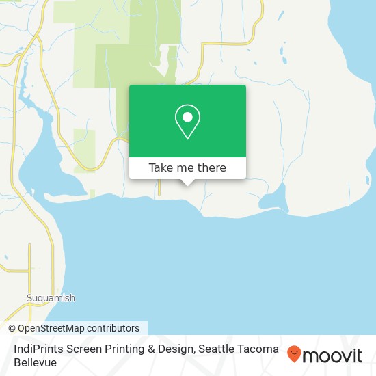 Mapa de IndiPrints Screen Printing & Design