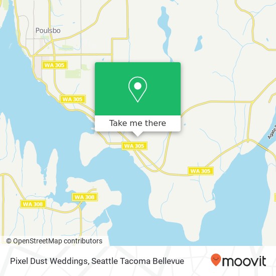 Pixel Dust Weddings map