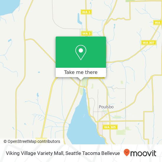 Viking Village Variety Mall map