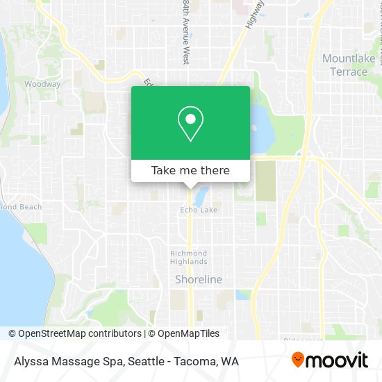 Alyssa Massage Spa map