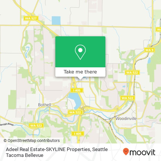 Adeel Real Estate-SKYLINE Properties map