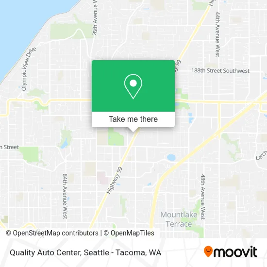 Mapa de Quality Auto Center