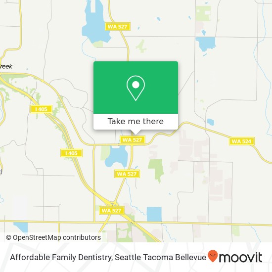 Affordable Family Dentistry map