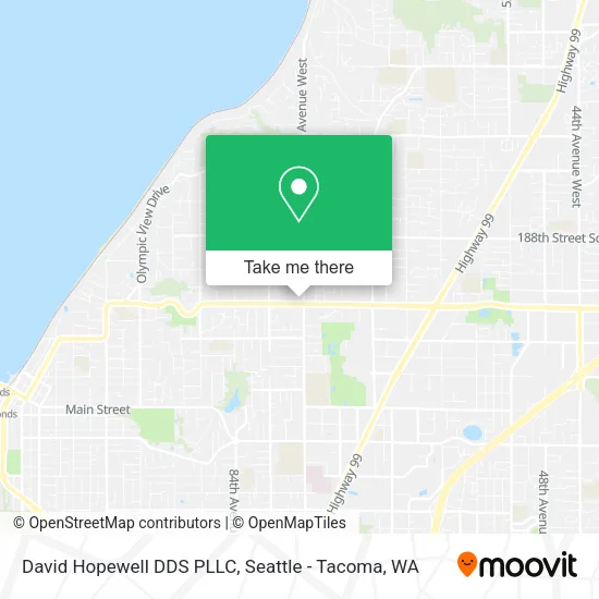 Mapa de David Hopewell DDS PLLC