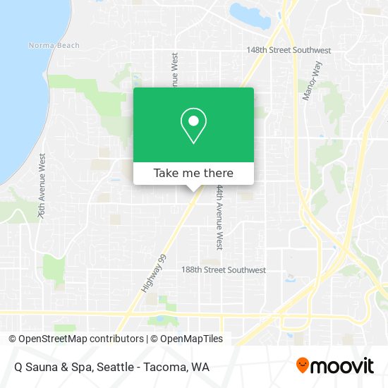 Mapa de Q Sauna & Spa