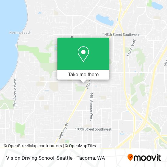 Vision Driving School map