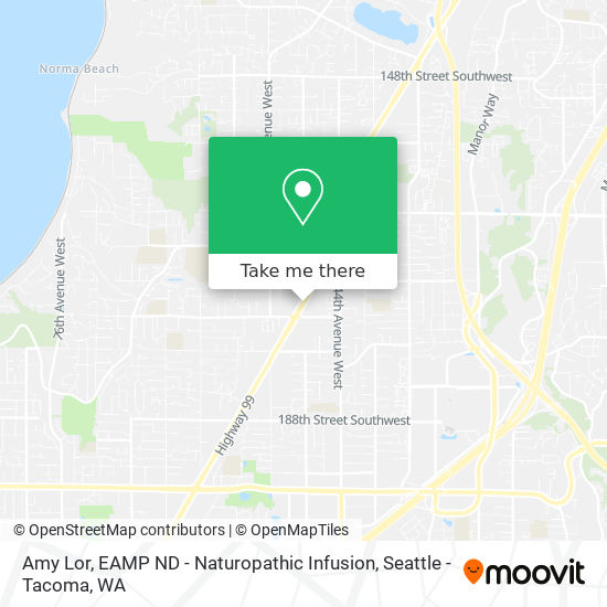 Amy Lor, EAMP ND - Naturopathic Infusion map