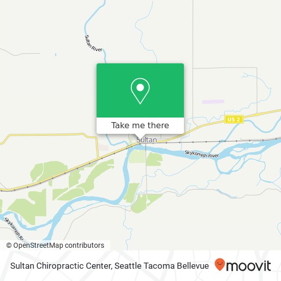 Sultan Chiropractic Center map