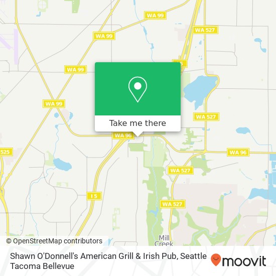 Mapa de Shawn O'Donnell's American Grill & Irish Pub