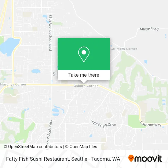 Mapa de Fatty Fish Sushi Restaurant