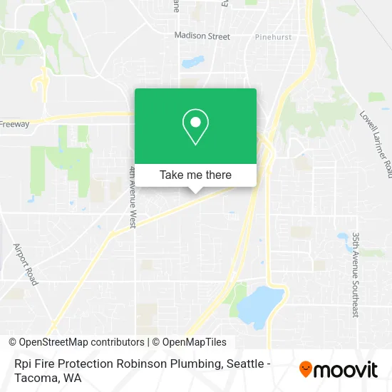 Mapa de Rpi Fire Protection Robinson Plumbing