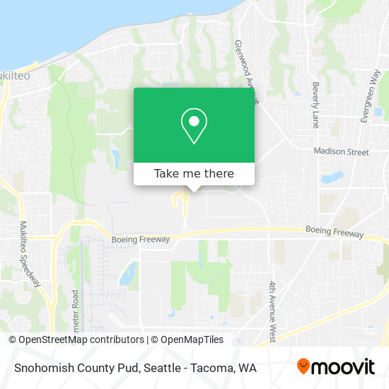 Snohomish County Pud map