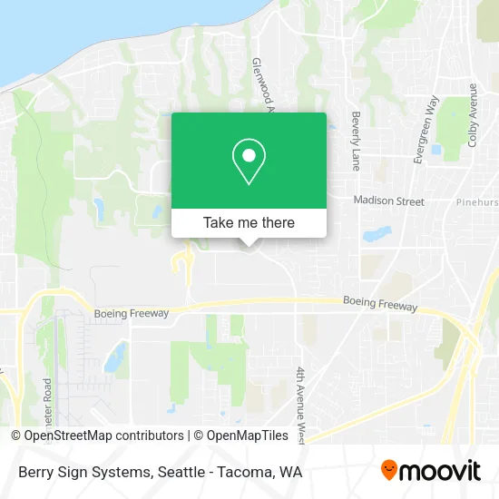 Mapa de Berry Sign Systems