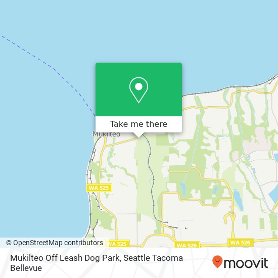 Mukilteo Off Leash Dog Park map