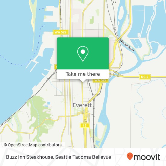 Mapa de Buzz Inn Steakhouse