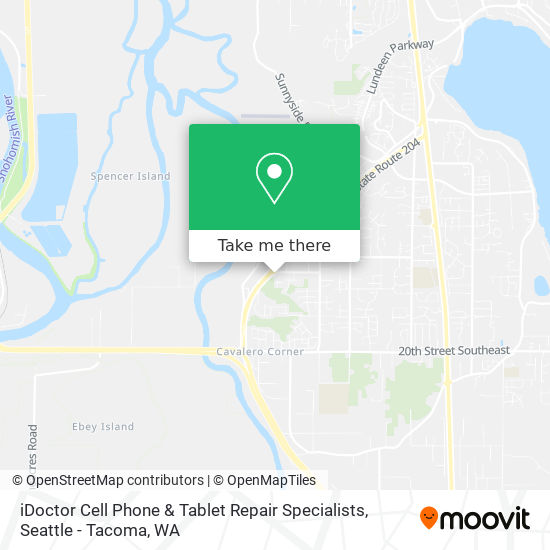 iDoctor Cell Phone & Tablet Repair Specialists map