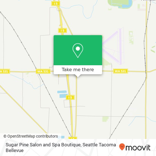 Sugar Pine Salon and Spa Boutique map