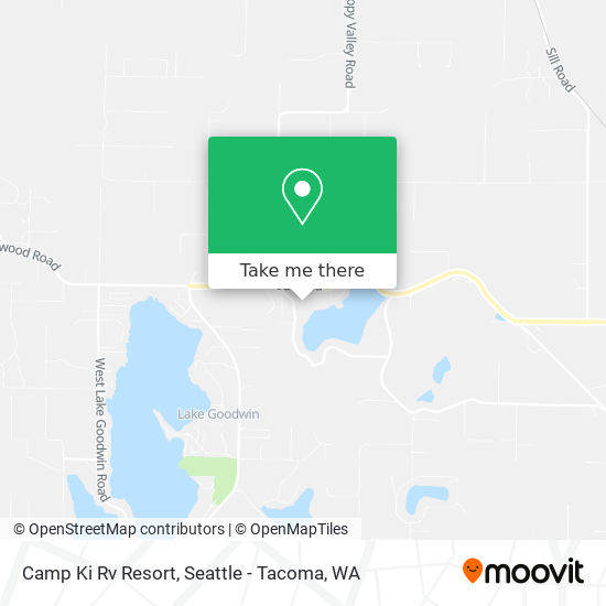 Mapa de Camp Ki Rv Resort