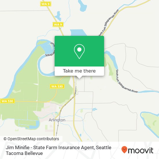 Mapa de Jim Minifie - State Farm Insurance Agent