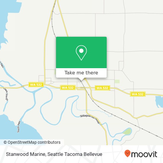 Stanwood Marine map