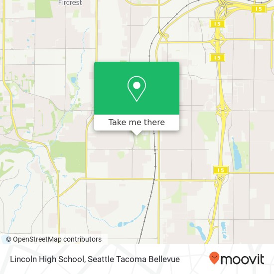 Mapa de Lincoln High School