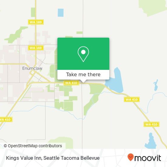 Kings Value Inn map