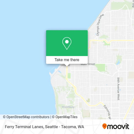 Mapa de Ferry Terminal Lanes