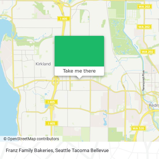 Mapa de Franz Family Bakeries