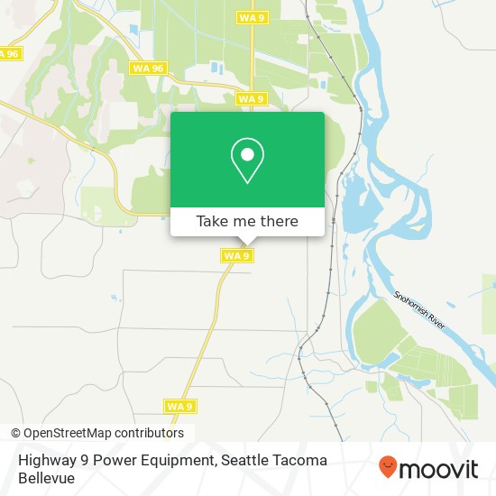 Highway 9 Power Equipment map